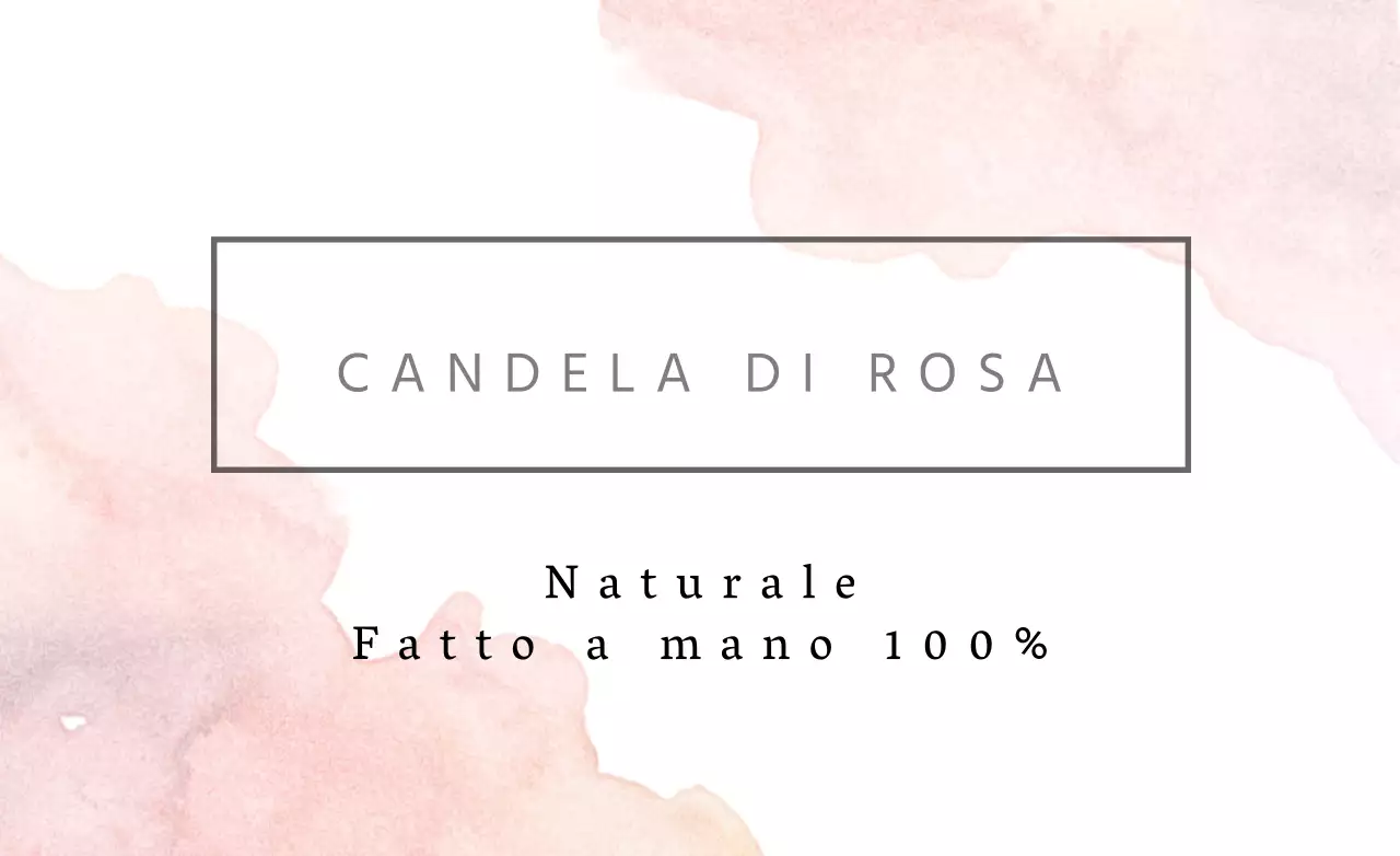 Candela alla rosa