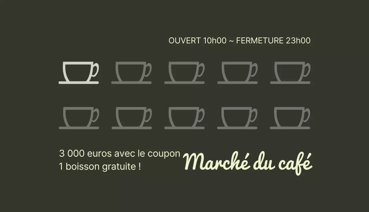 Marché du café