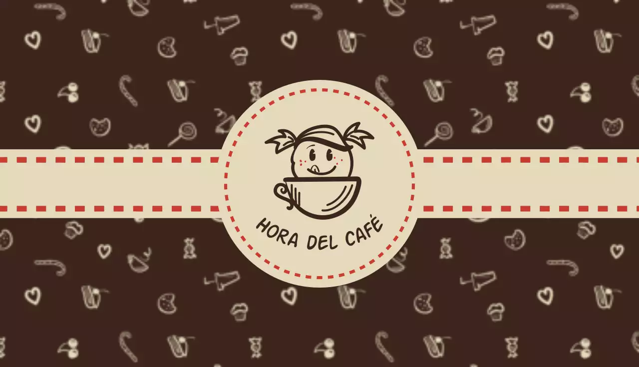 Tarjetas de visita de cafetería