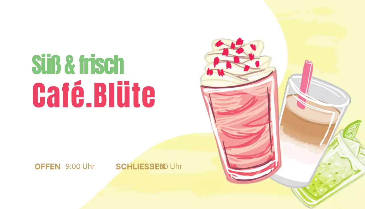 Cafe-Coupon-Visitenkarten