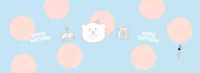 Simpatici portabicchieri per feste di compleanno in colori pastello