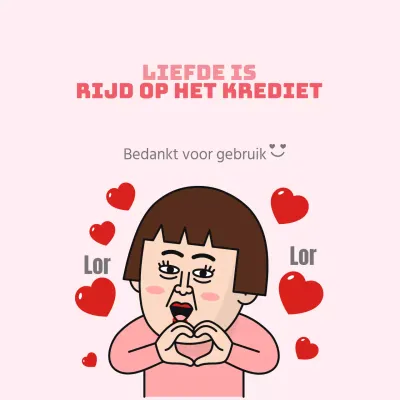 Liefde rijdt op credits