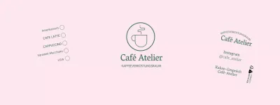 Rosa einfache Linie Illustration