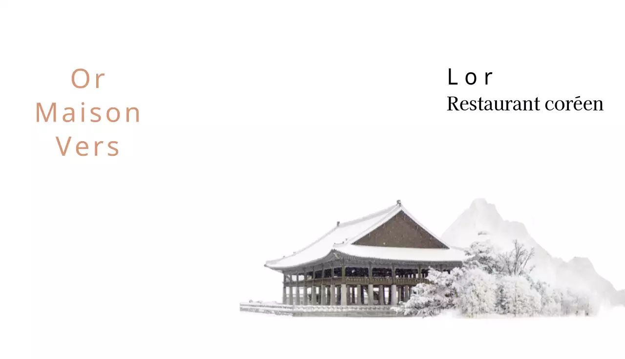 Cartes de visite Izakaya