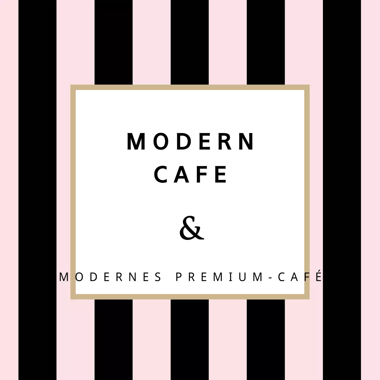Modernes Cafe