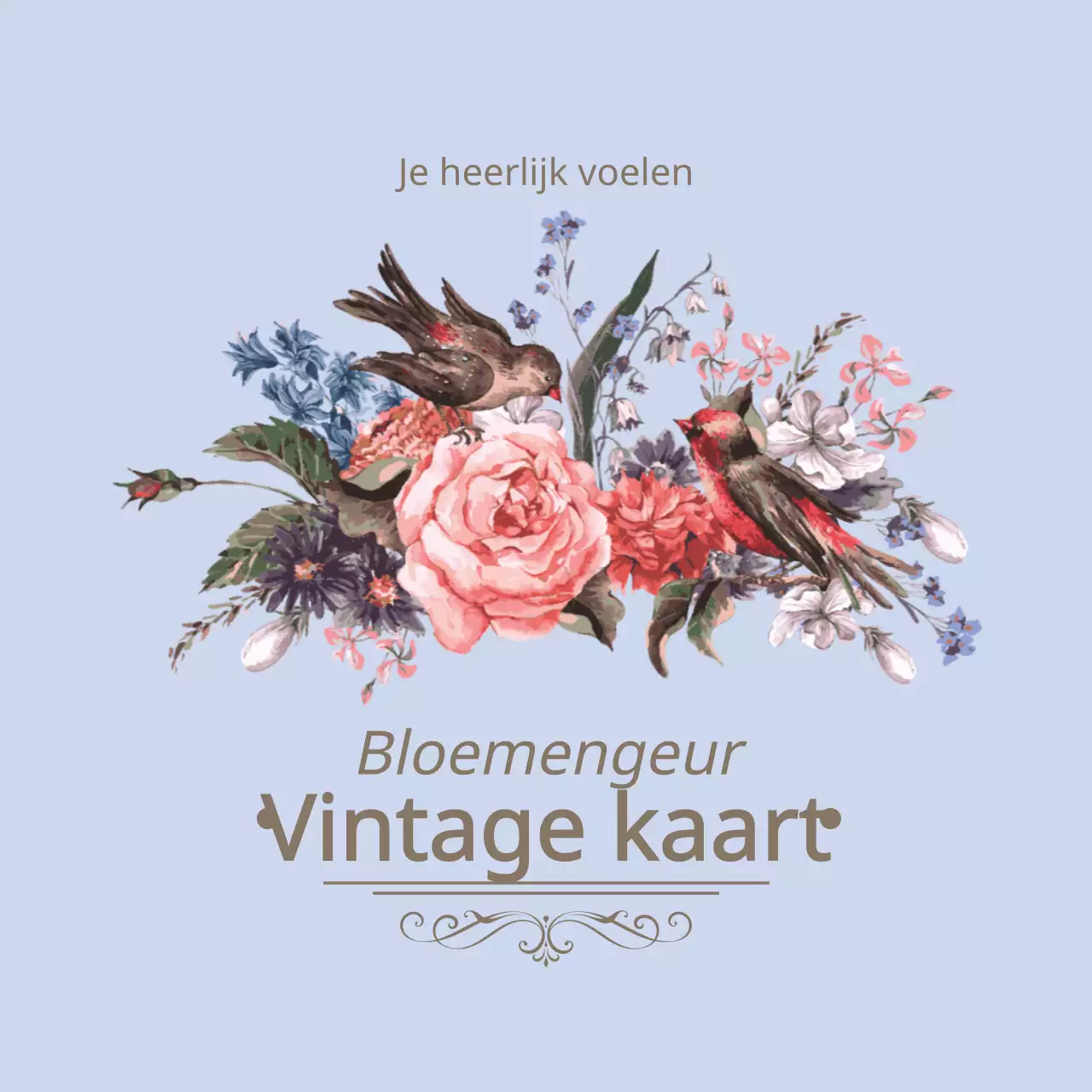Bloemen stickers
