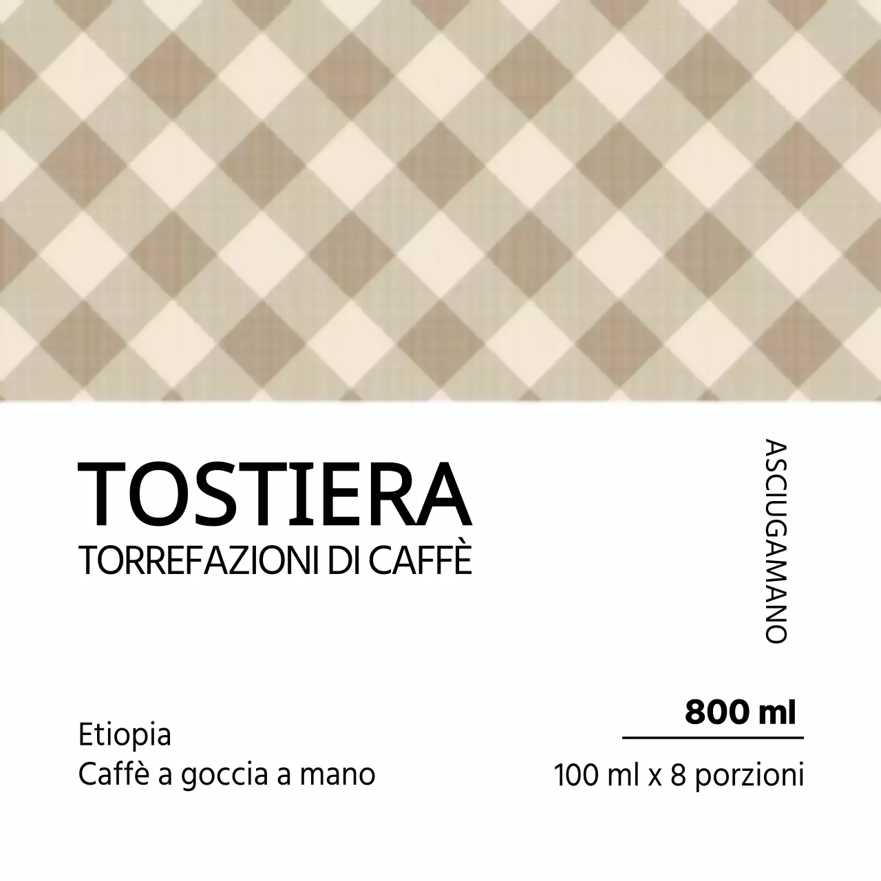 Tassello in percalle