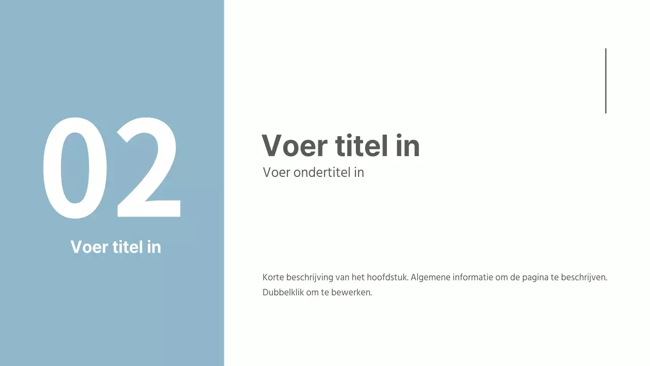 Beknopte presentaties