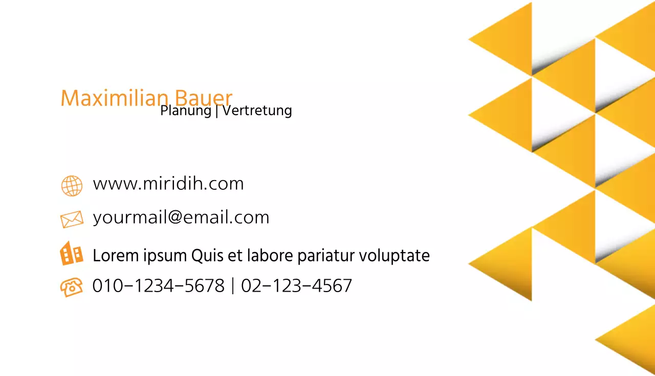 Visitenkarten für Unternehmen