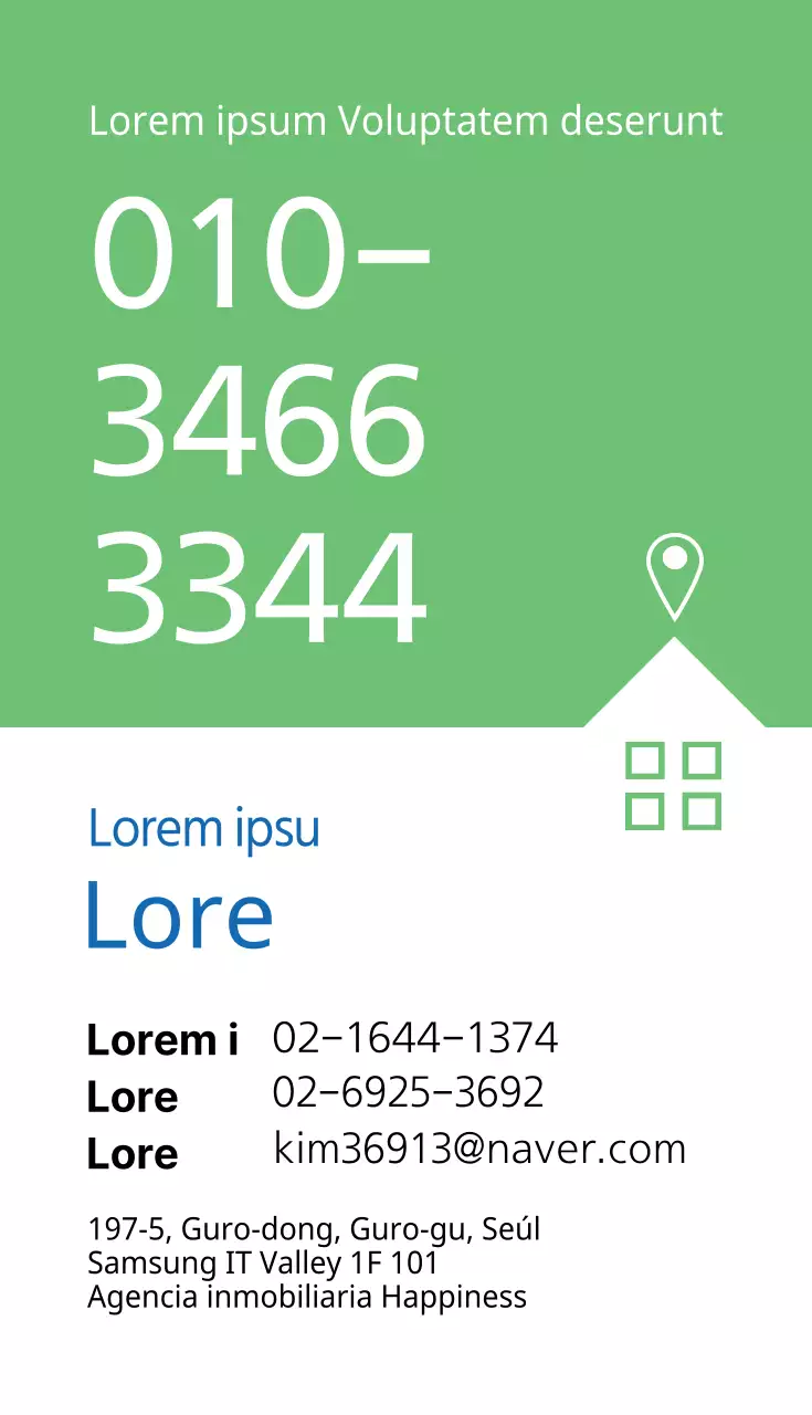 Corredor certificado de felicidad