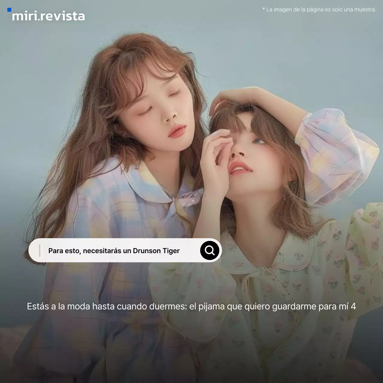 Anuncio de moda moderna en azul claro