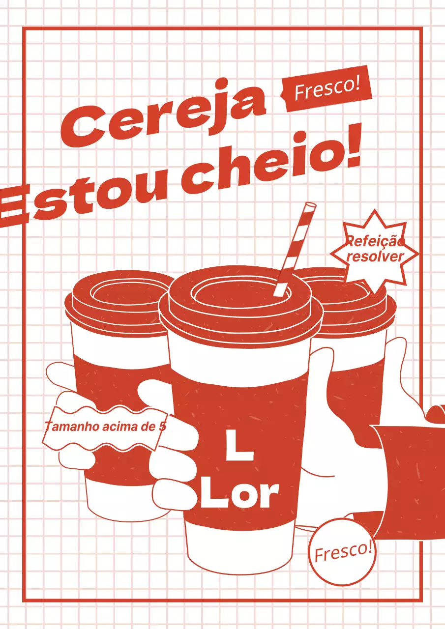 Estou cheio de bagaço.