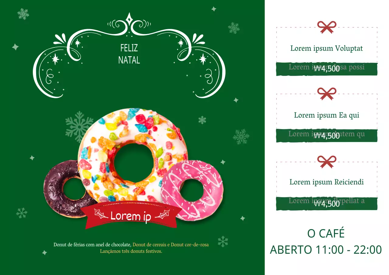Donuts de Natal