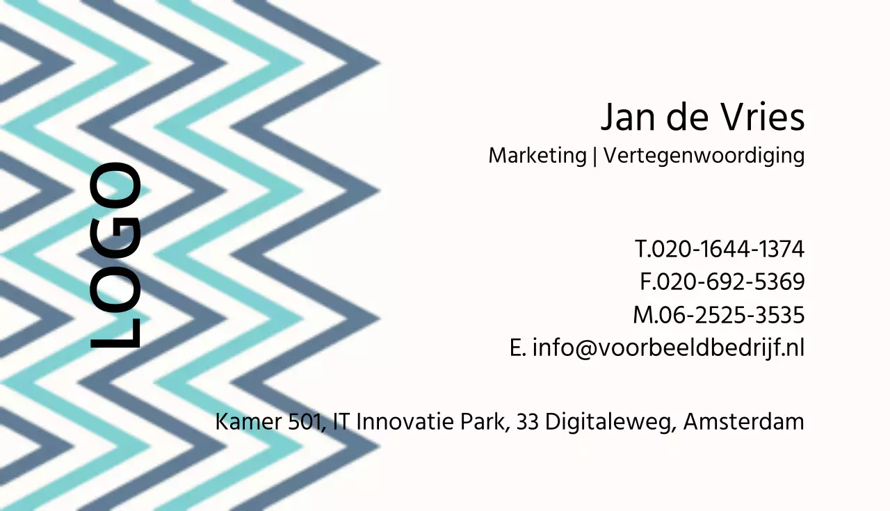 Zakelijke visitekaartjes