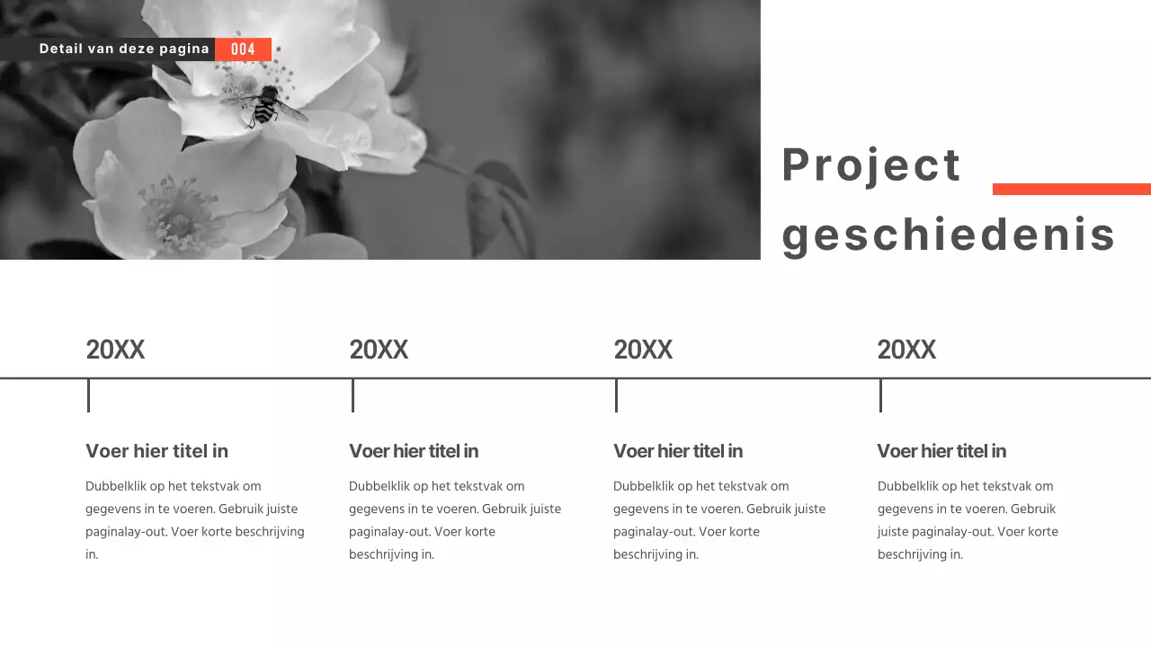 Zwart-wit presentaties