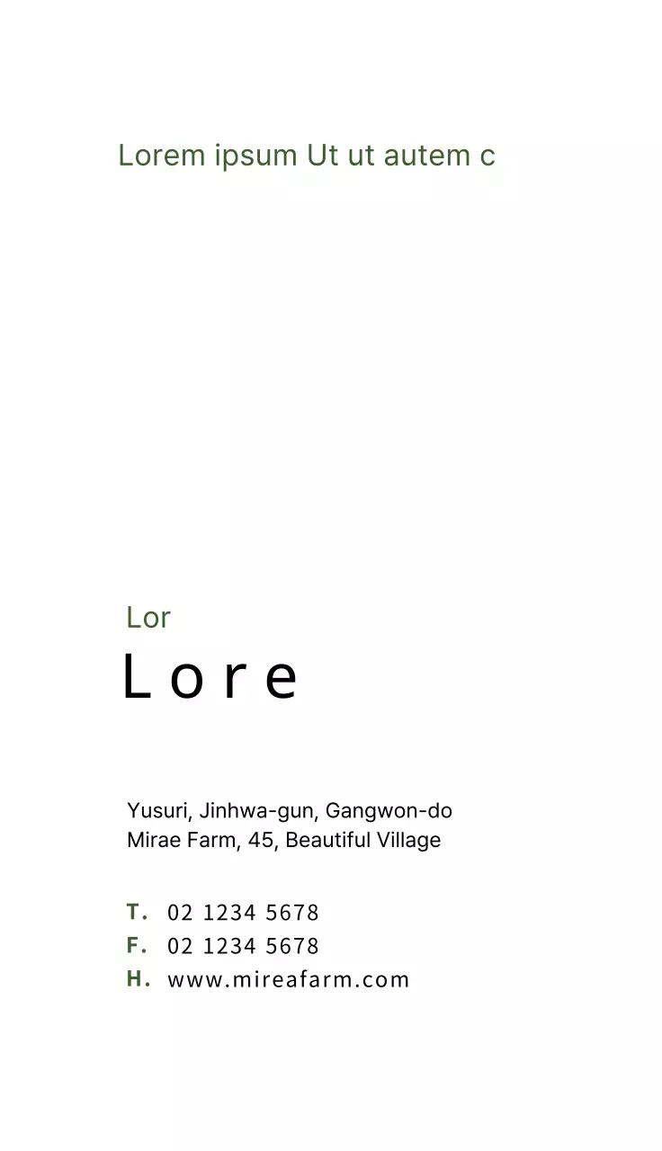 illustration verte ferme nette ferme