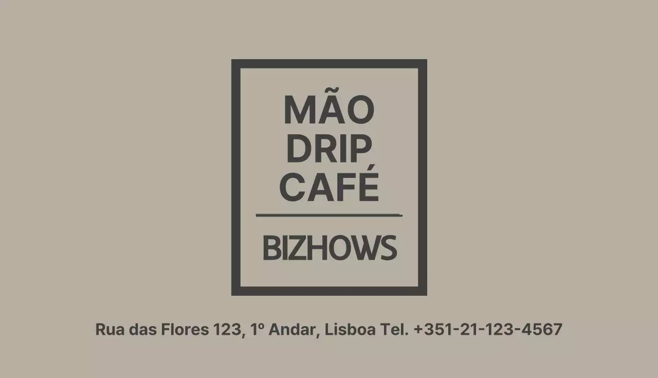 Café Hand Drip