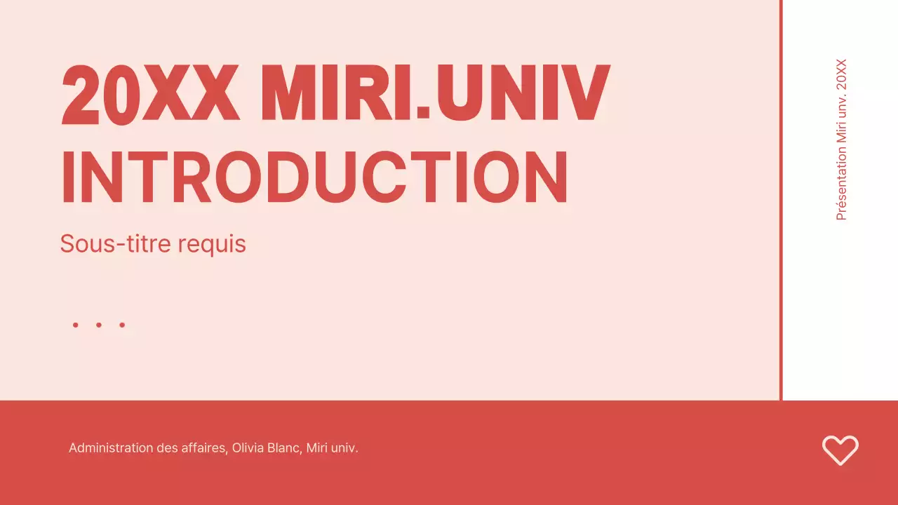 Présentation du cœur