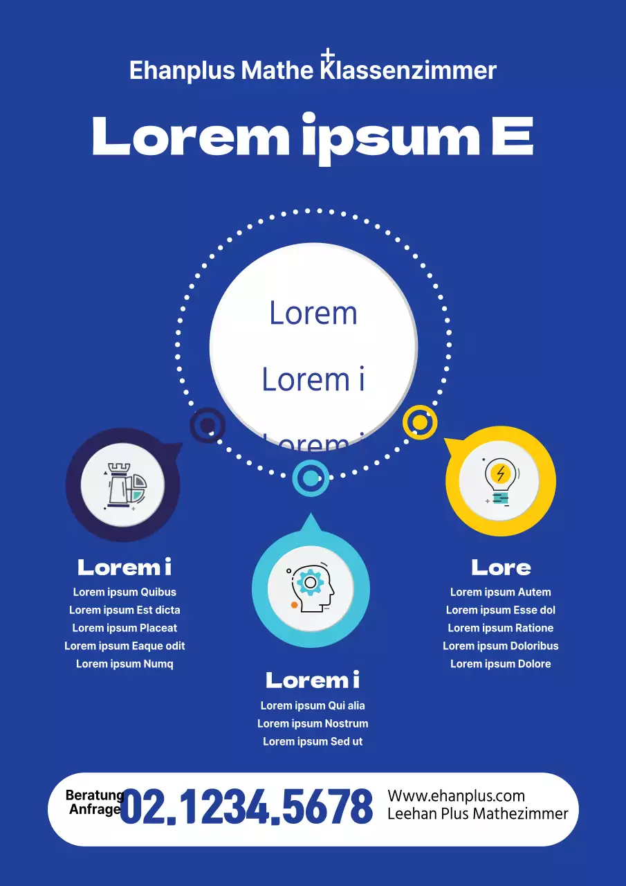 Anwerbung für den Schulanfang