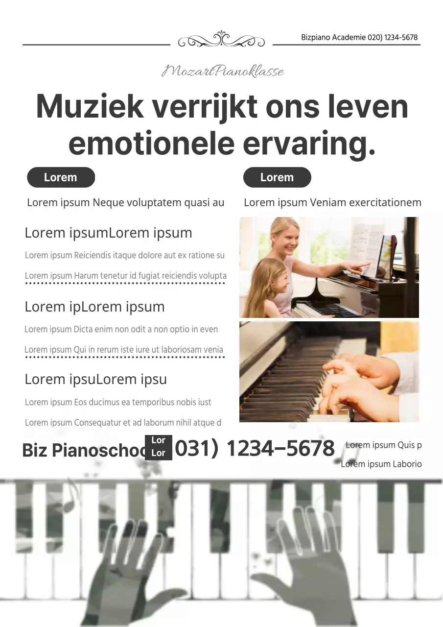 Een piano om emotie te cultiveren