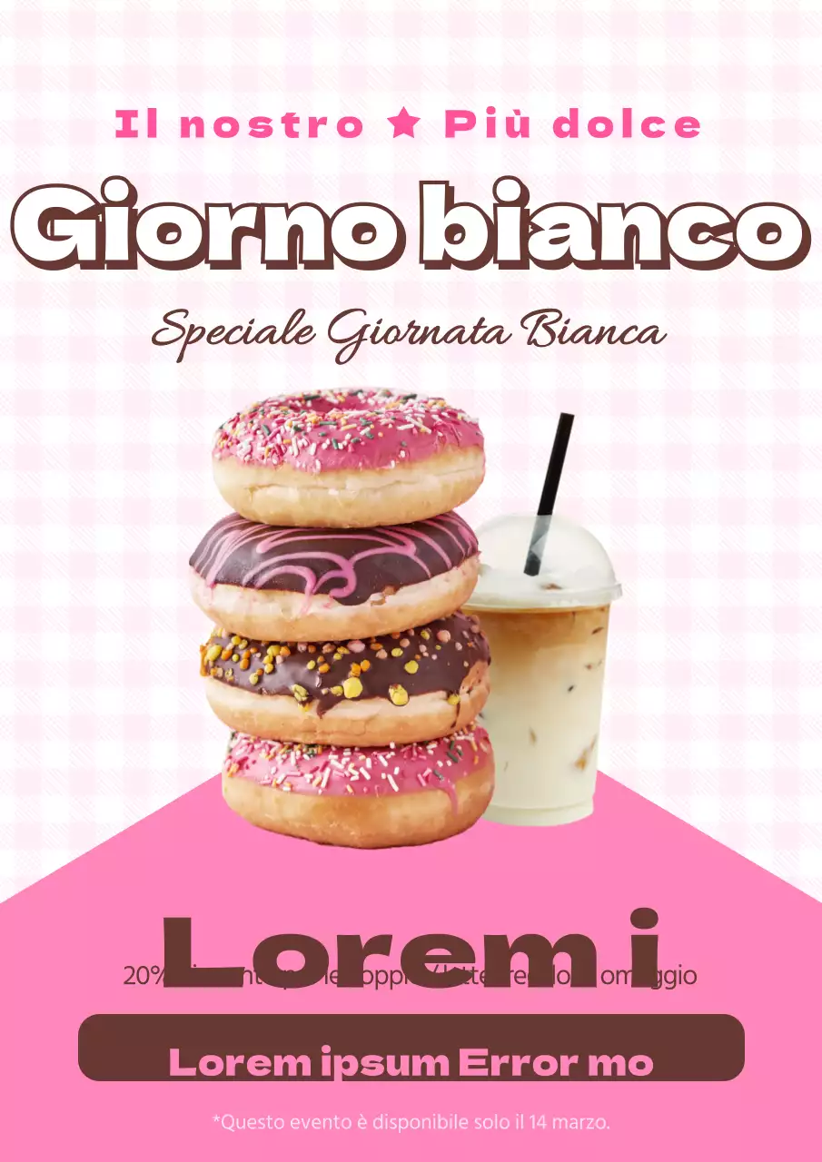 Evento panificio White Day