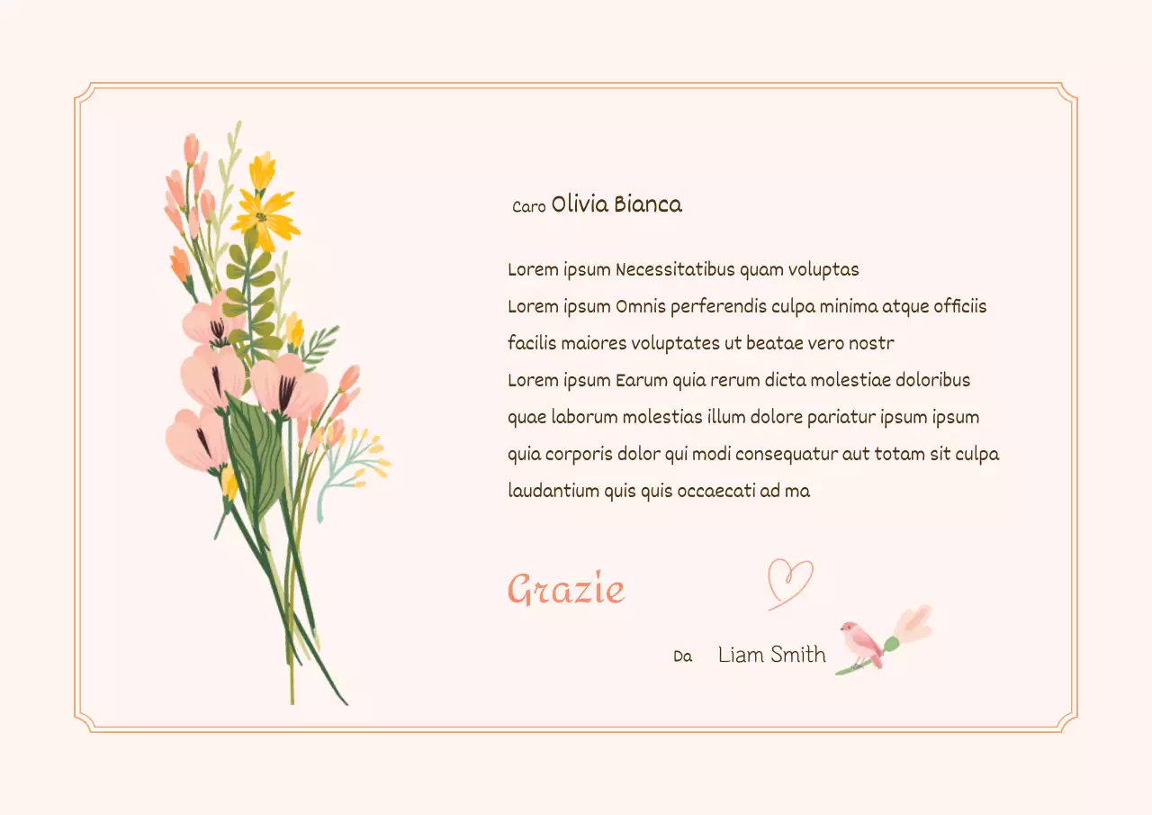 Biglietto di ringraziamento per la Giornata dell'insegnante