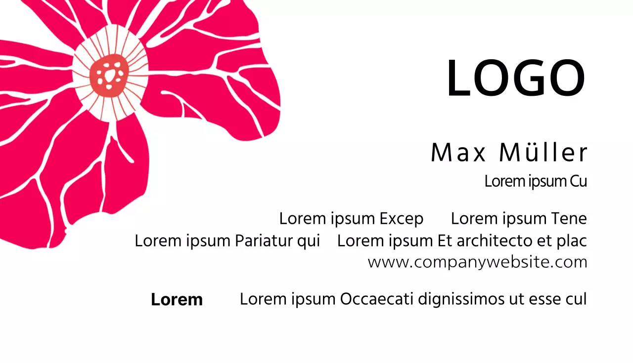 Florales Unternehmen