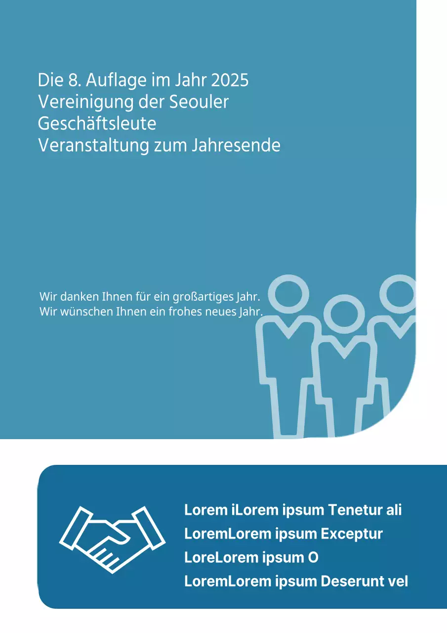 Veranstaltungen zum Jahresende