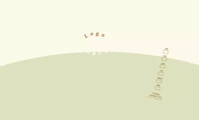 Lettera rotonda giallo-verde