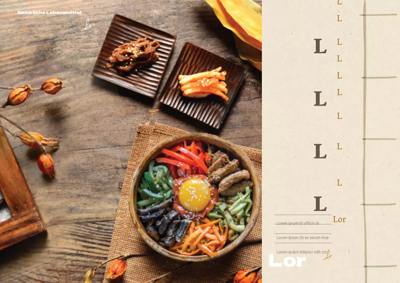 Natürliche Lebensmittel