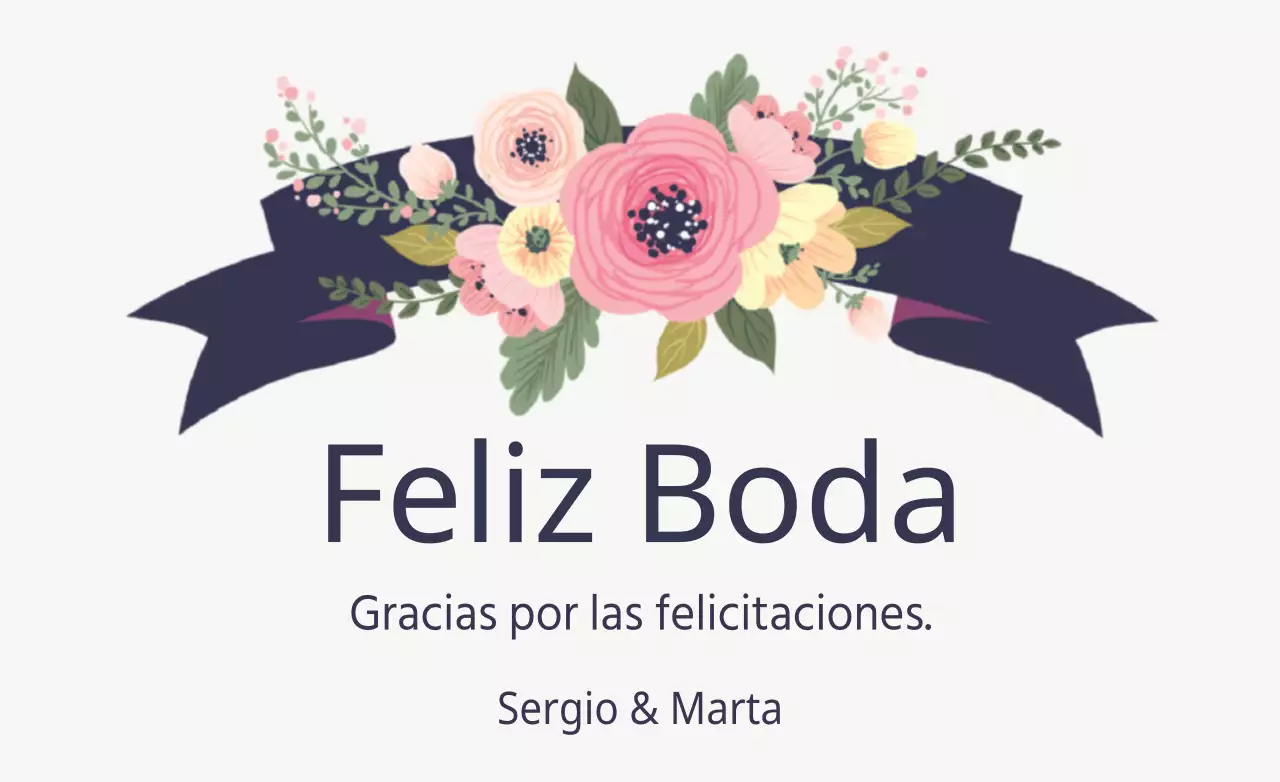 Feliz Boda