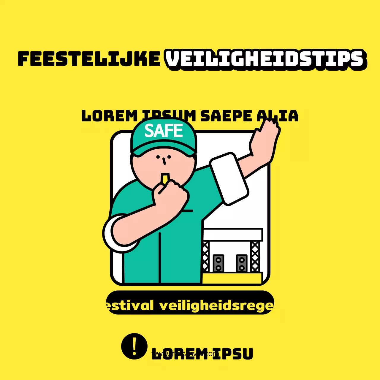 Feestelijke veiligheidstips