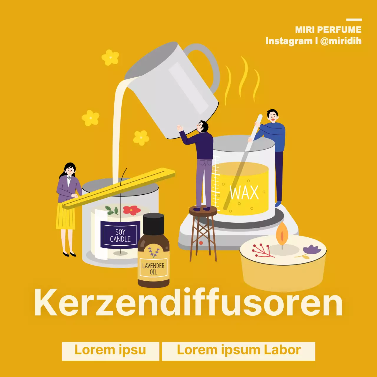 Kerzendiffusor-Workshop