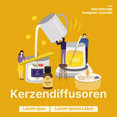 Kerzendiffusor-Workshop