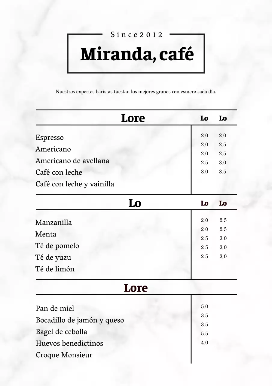 43235_Pizarra de mármol para menús