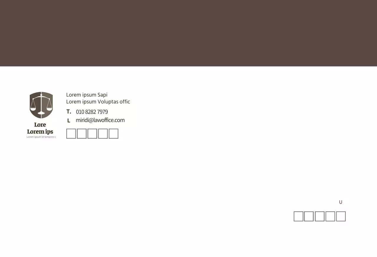 Bruin modern advocatenkantoor