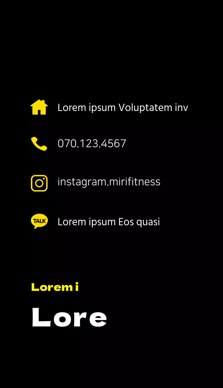 Promover la forma física en amarillo