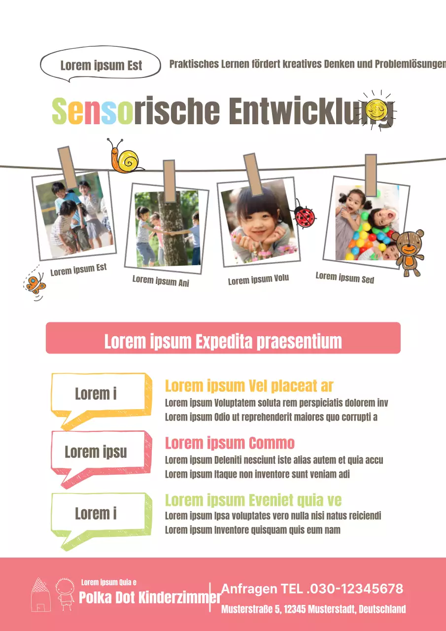 Sensorische Entwicklung