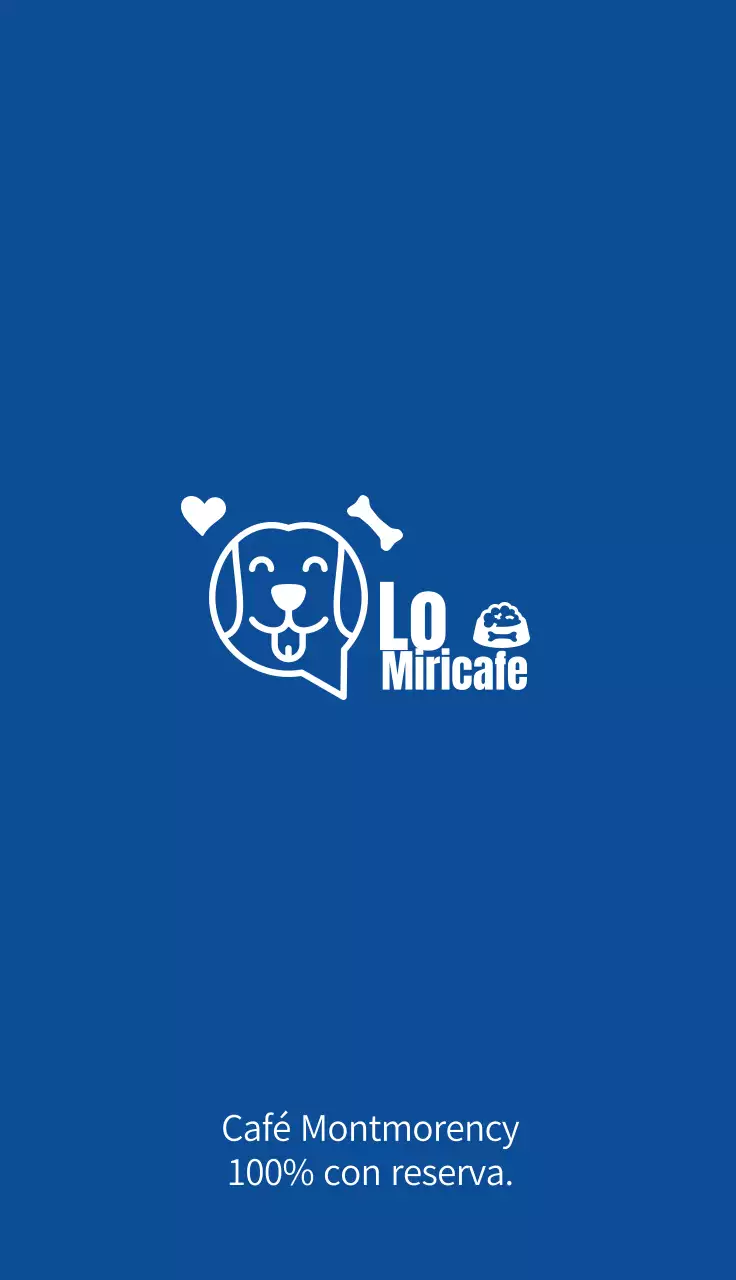 azul ilustración simple café animal