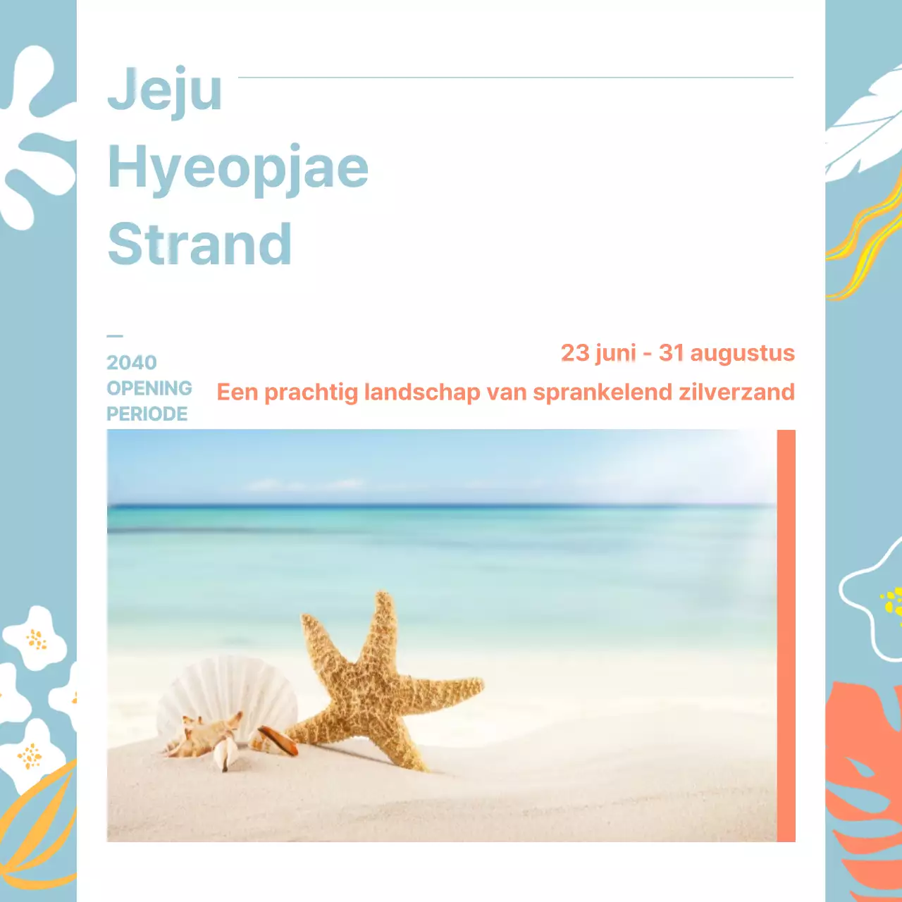 Openingstijden strand