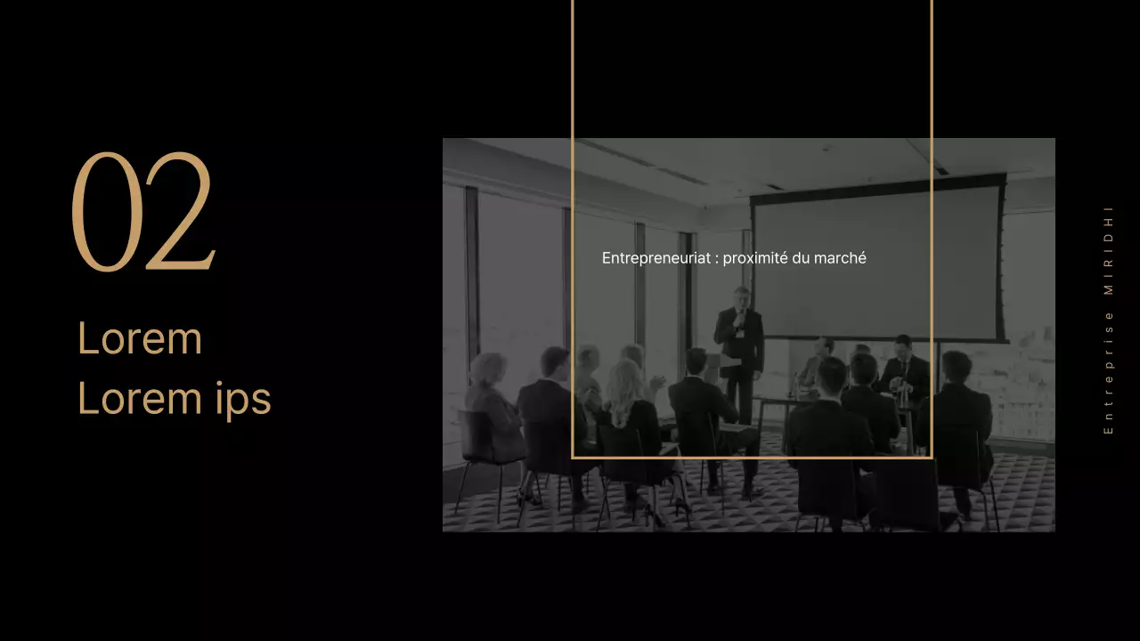 Présentations d'entreprises