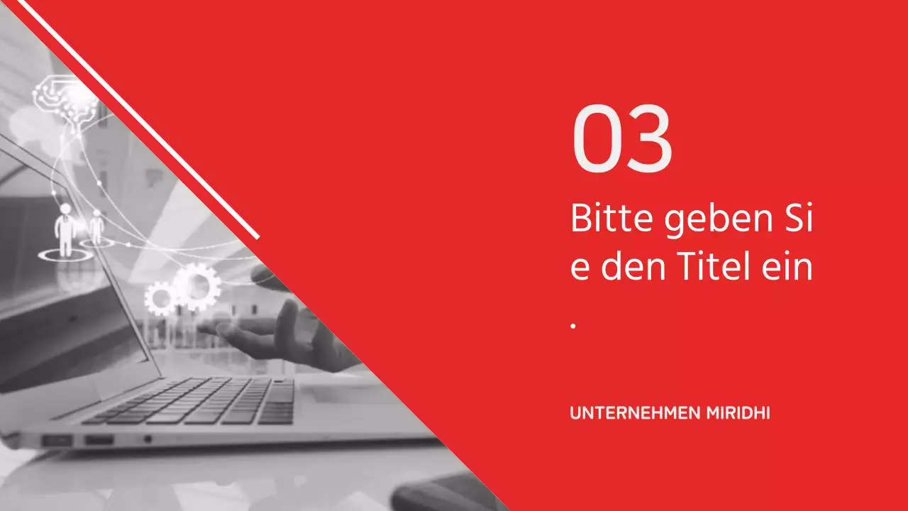 Präsentation für Geschäftsberichte