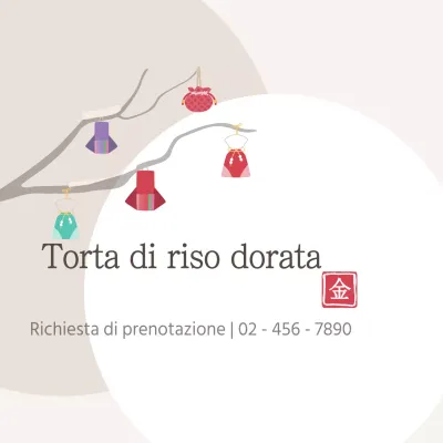 Torta di riso dorata