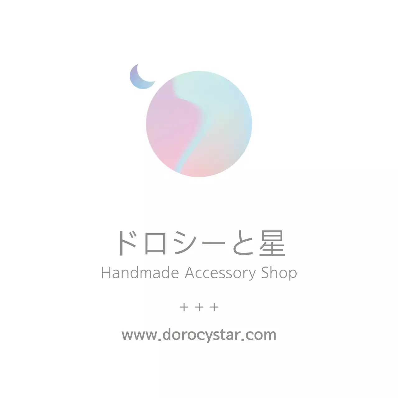 パステル シンプル アクセサリー ロゴ ファンシーバナー