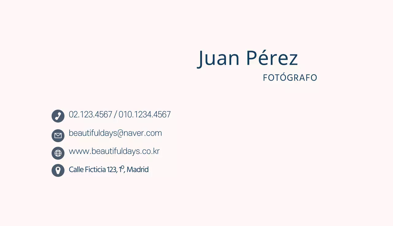 azul ilustración simple estudio fotográfico