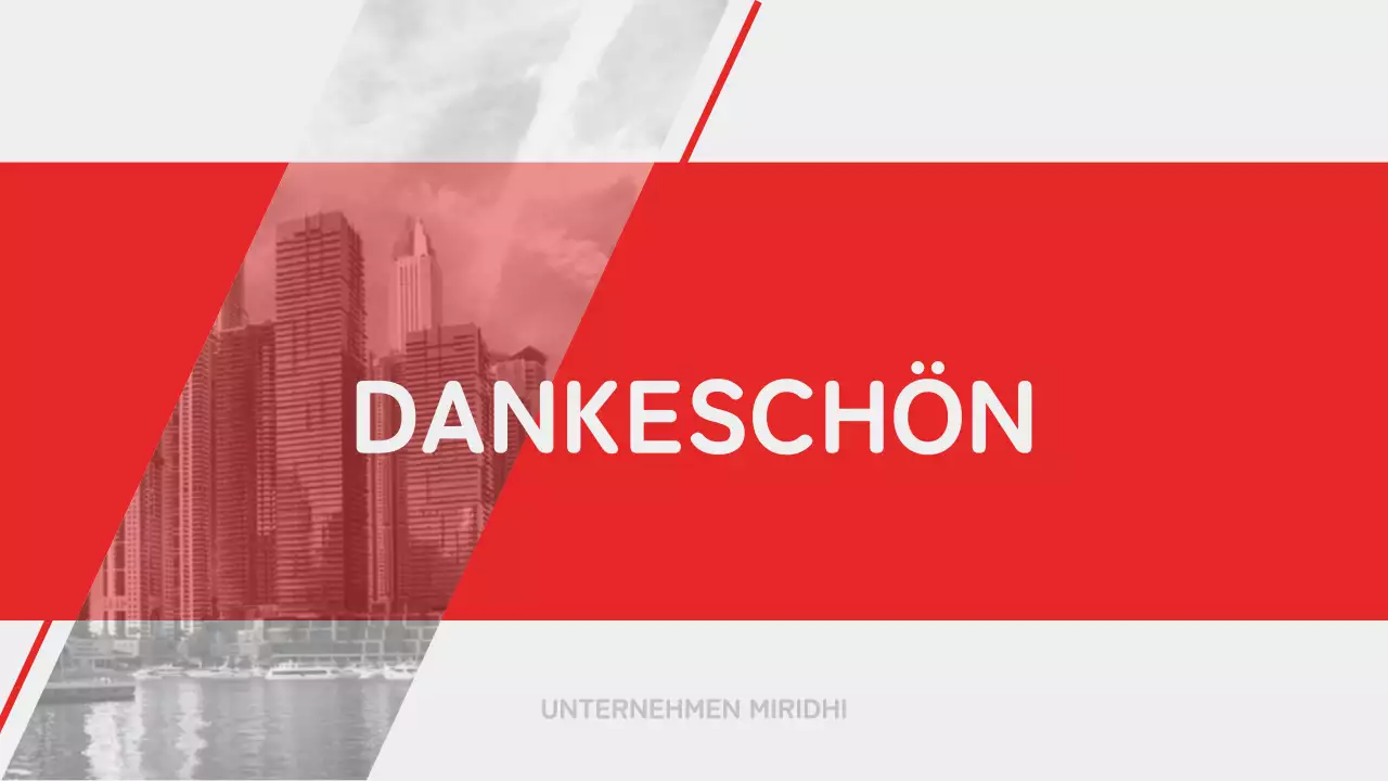 Präsentation für Geschäftsberichte