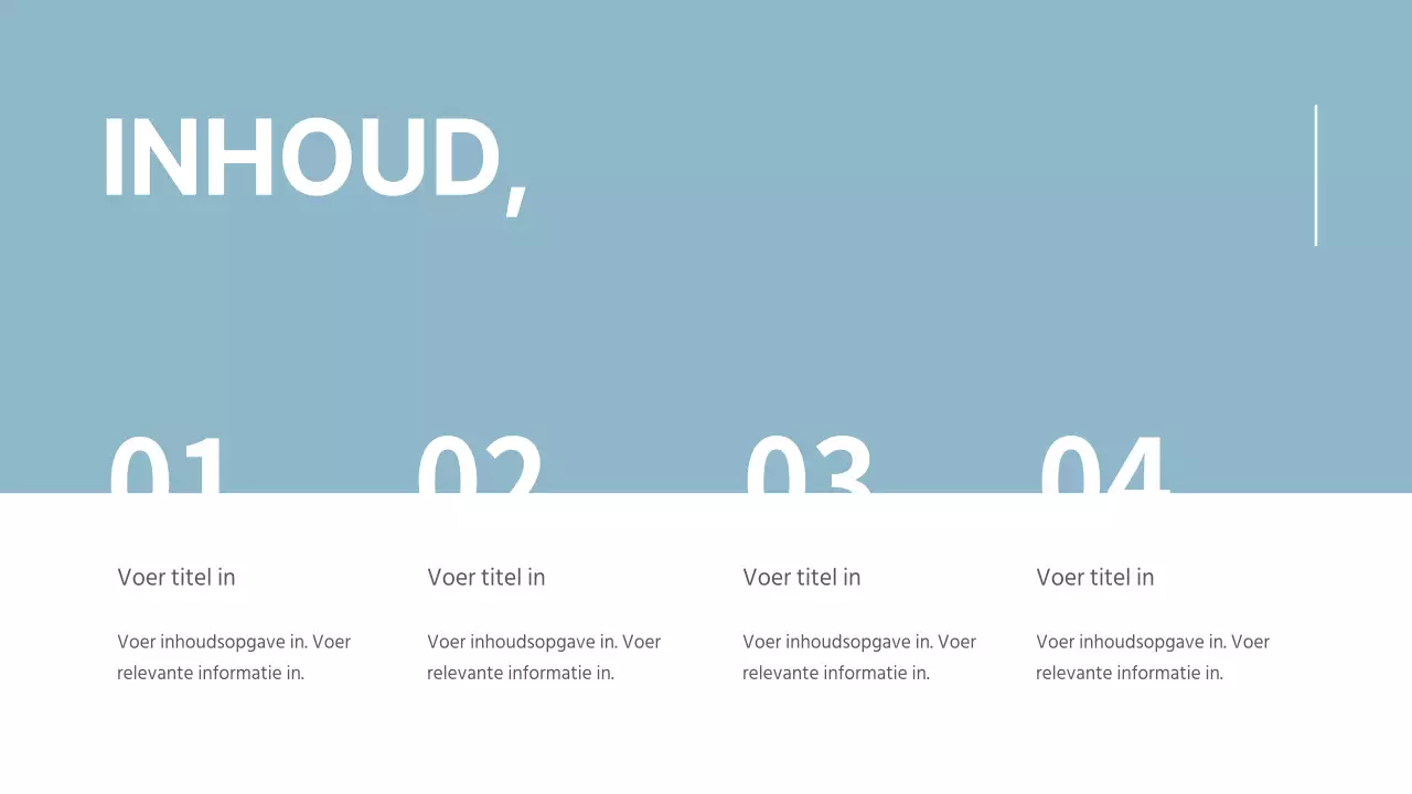 Beknopte presentaties