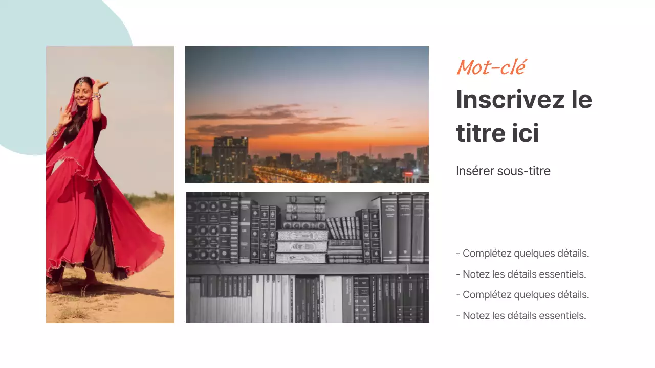 Présentations pour les séminaires