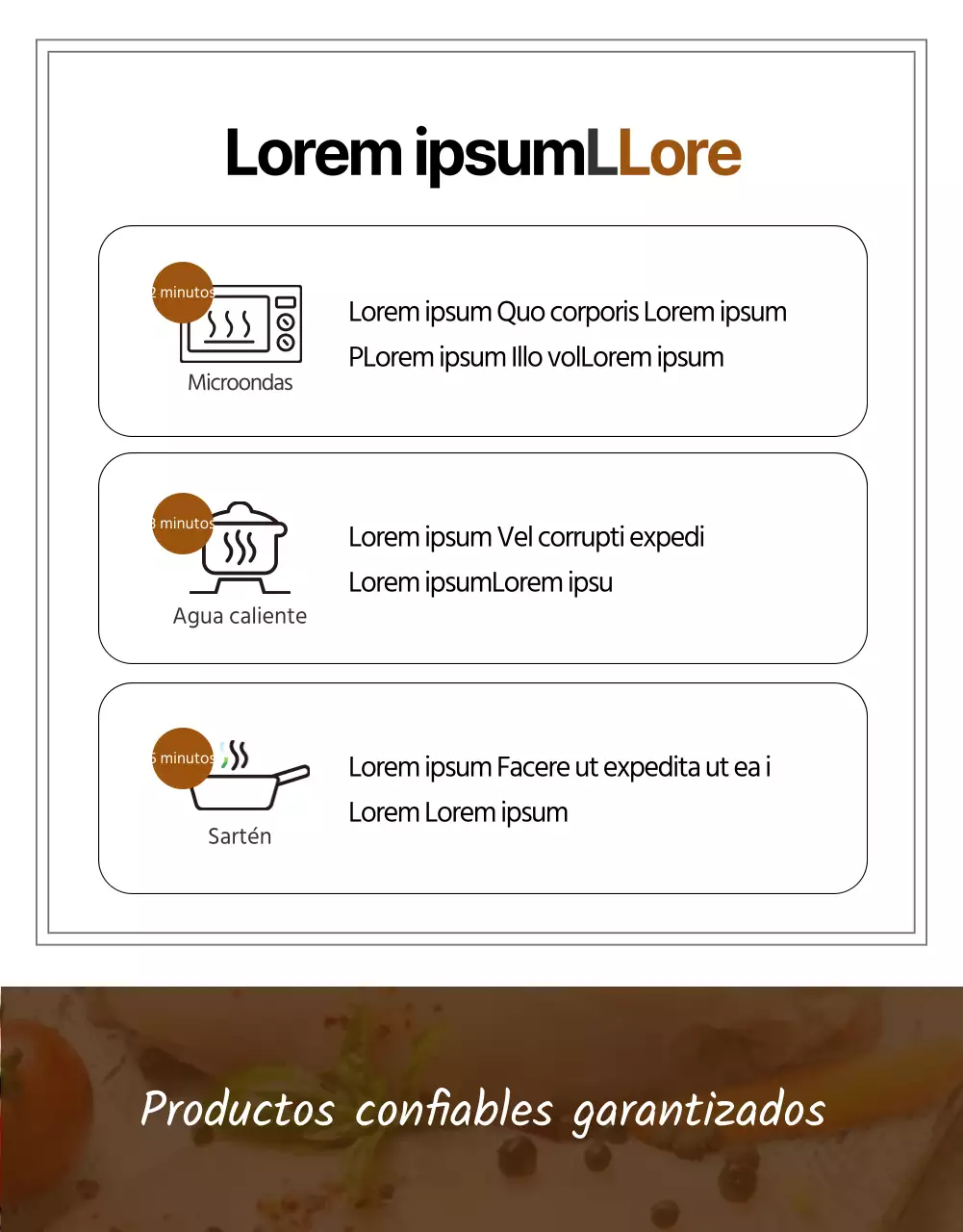 Pechugas de pollo Brown's Diet detail page