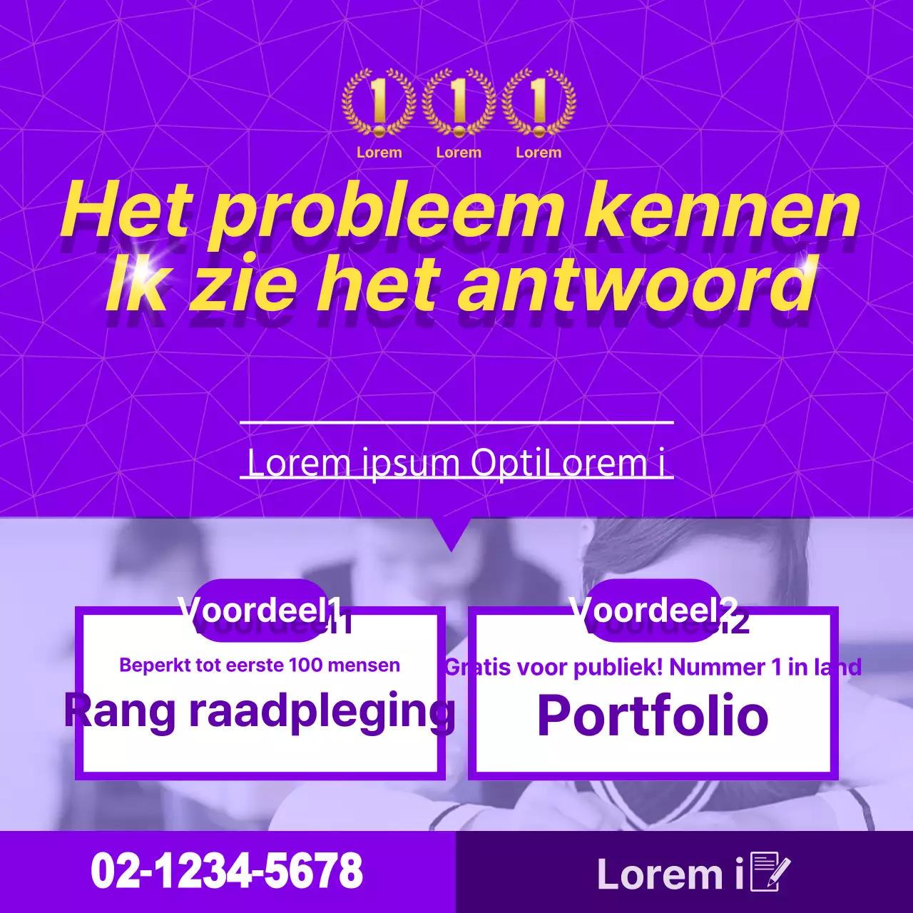 Ik zie het juiste antwoord